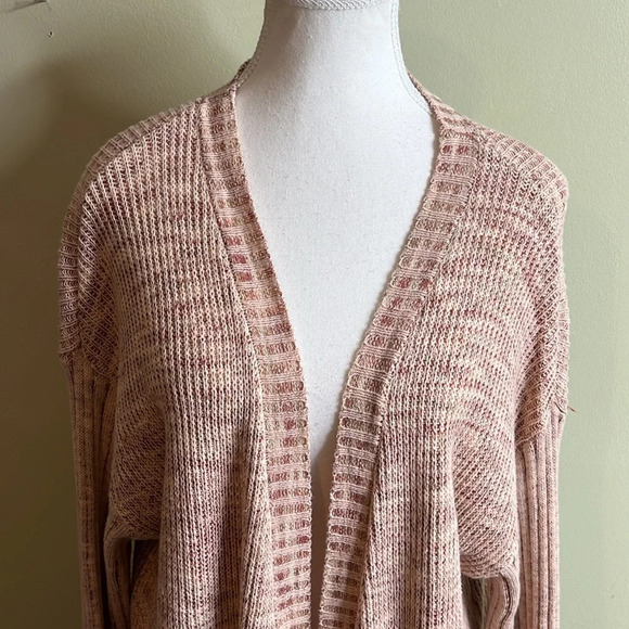 Knox Rose longline open front front pockets sweater cardigan - Picture 11 of 15